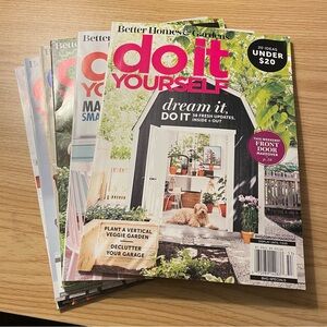 Better Homes And Gardens DIY Magazine Collection
